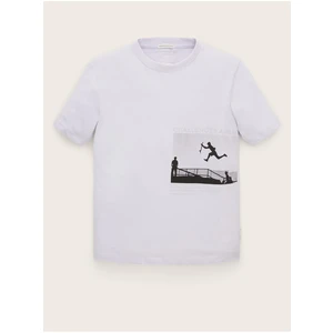 Light purple boys T-shirt Tom Tailor - Boys