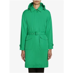 Zelený dámský kabát Geox - Dámské