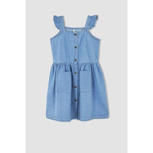 DEFACTO Girl Relax Fit Sleeveless Jean Dress