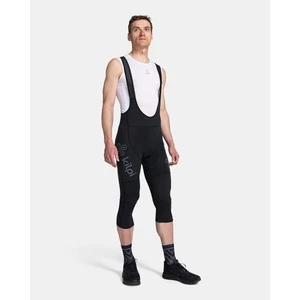 Men's 3/4 cycling leggings KILPI ARENAL-M black