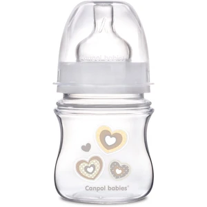 Canpol babies Newborn Baby dojčenská fľaša 0m+ Beige 120 ml