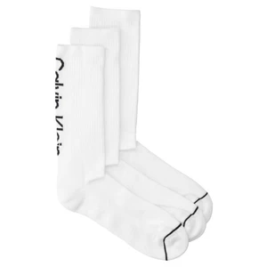 3PACK socks Calvin Klein white (701218725 002)