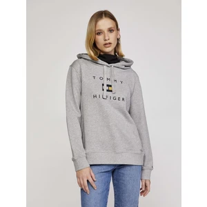 Tommy Hilfiger Mikina Šedá