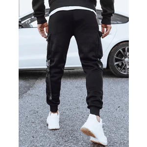 Men's Black Cargo Trousers Dstreet