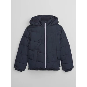 GAP Kids Quilted Jacket Hooded - Girls