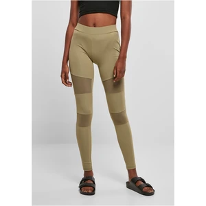 Women's Tech Mesh Leggings in khaki