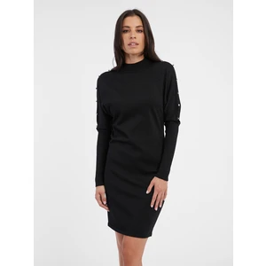 Orsay Black Ladies Knitted Dress - Women