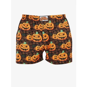 Pánské trenky Styx art klasická guma Halloween dýně