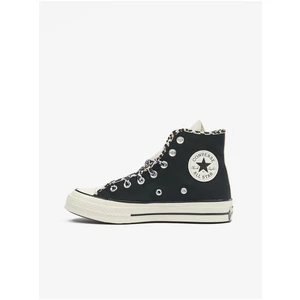 Black Converse Chuck 70 Ankle Sneakers - Ladies