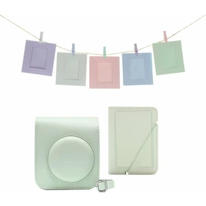 Fujifilm Instax Mini 12 Accessory Kit Green Cas de l'appareil photo