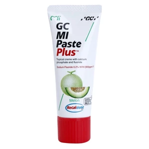 GC MI Paste Plus remineralizačný ochranný krém pre citlivé zuby s fluoridom príchuť Melon 35 ml