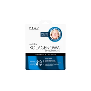 L’biotica Masks Collagen Platinium plátenná maska s kolagénom 23 ml