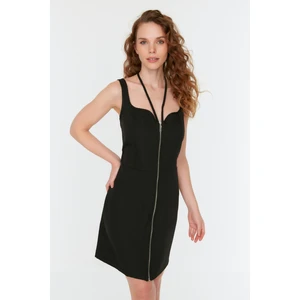 Trendyol Black Zipper Dress