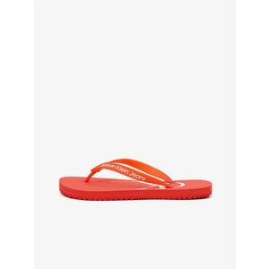 Red Women's Flip Flops Calvin Klein - Women