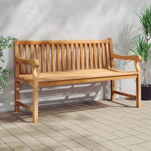 Záhradná lavica 150 cm teak Dekorhome,Záhradná lavica 150 cm teak Dekorhome