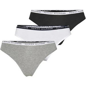 Tommy Hilfiger 3 PACK - dámská tanga UW0UW02829-0TF XL