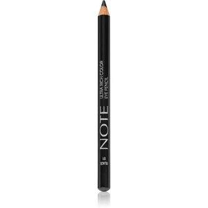 Note Cosmetique Ultra Rich Color Eye Pencil vodeodolná ceruzka na oči 01 Black 1,1 g