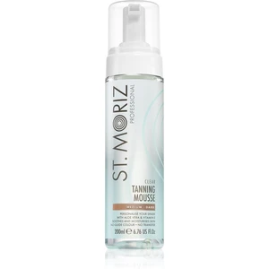 St. Moriz Tanning Mousse Clear samoopalovací přípravek průsvitný typ Medium - Dark 200 ml