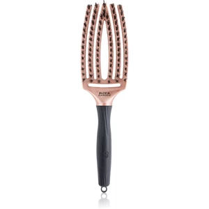 Olivia Garden Fingerbrush Trinity plochá kefa Rose Gold