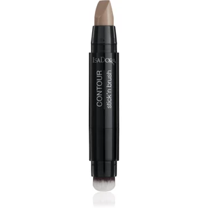 IsaDora Stick'n Brush Controur konturovací tyčinka se štětečkem odstín 30 Cool Beige