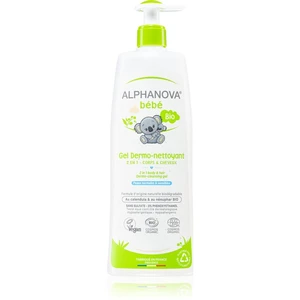 Alphanova Baby Bio sprchový gel a šampon 2 v 1 pro děti od narození 500 ml