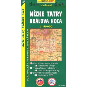 1102 Slovensko, Nízké Tatry, Kráľova Hoľa  / Turistická mapa SHOCart