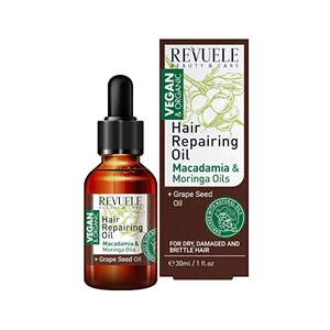 Revuele Olej s výťažkami z makadamie a moringy Beauty & Care (Hair Repairing Oil) 30 ml