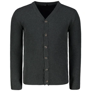 Trendyol Cardigan - Gray - Fitted