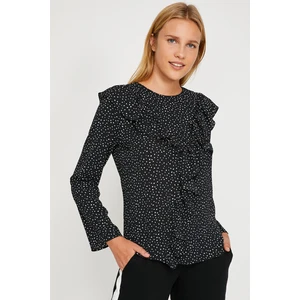 Koton Blouse - Black - Regular fit