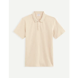 Celio Polo tričko floral Cekard - Pánské