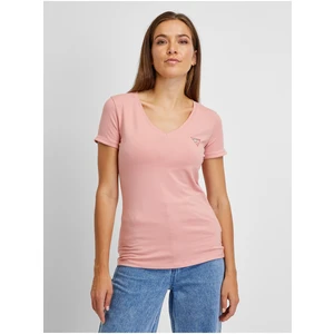 Pink Women's T-Shirt Guess - Women