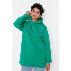 Trendyol Sweatshirt - Green - Regular fit