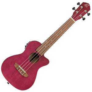 Ortega RURUBY-CE Ukulélé concert Ruby Raspberry