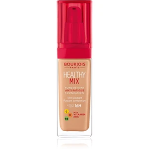 Bourjois Healthy Mix rozjasňujúci hydratačný make-up 16h odtieň 55,5 Honey 30 ml