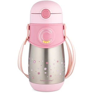 Canpol babies Thermos termoska s rúrkou 12m+ Pink 300 ml