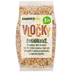 Country Life Vločky pohánkové BIO 250 g