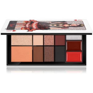 Rude Cosmetics Face Card Palette paletka pre celú tvár odtieň Queen of Hearts 14.6 g