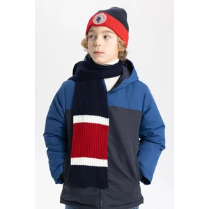 DEFACTO Boy's Woven Labeled Beret