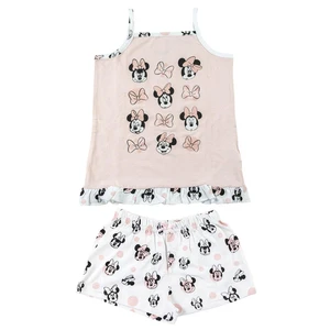 SHORT PAJAMAS SUSPENDERS SINGLE JERSEY MINNIE