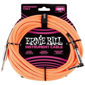 Ernie Ball P06084-EB Naranja 5,5 m Recto - Acodado