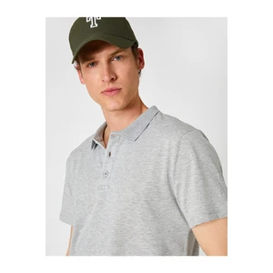 Koton Striped Polo Neck T-Shirt