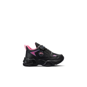 Slazenger Kasumi Sneaker Girls' Shoes Black / Fuchsia