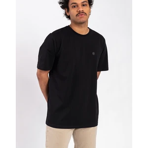 Knowledge Cotton Badge T-Shirt 1300 Black Jet XL