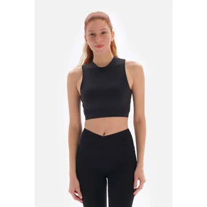 Dagi Black Women's Sports Bra with Window Back