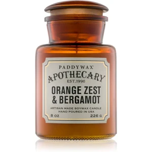 Paddywax Apothecary Orange Zest & Bergamot vonná sviečka 226 g