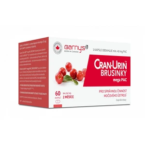 Barny´s Barny´s Cran-Urin megaPAC brusinky 60 kapslí