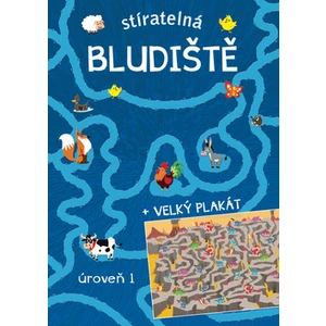 Stíratelná bludiště úroveň 1 -- + velký plakát