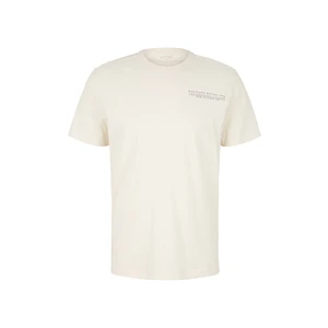 Beige Men's T-Shirt Tom Tailor - Men