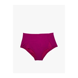 Koton Women's Fuchsia Bikini Bottoms