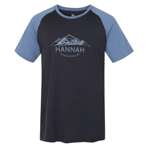 Hannah Taregan Pánské tričko 10019413HHX asphalt/blue shadow S